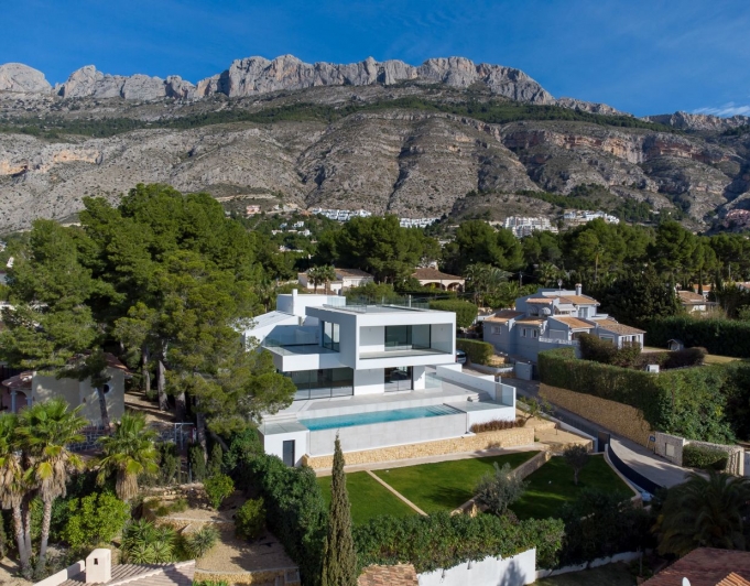 New construction in Altea.