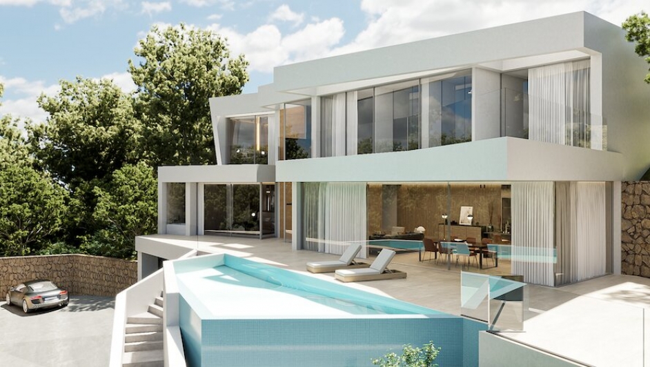 Fantastic new build modern villa