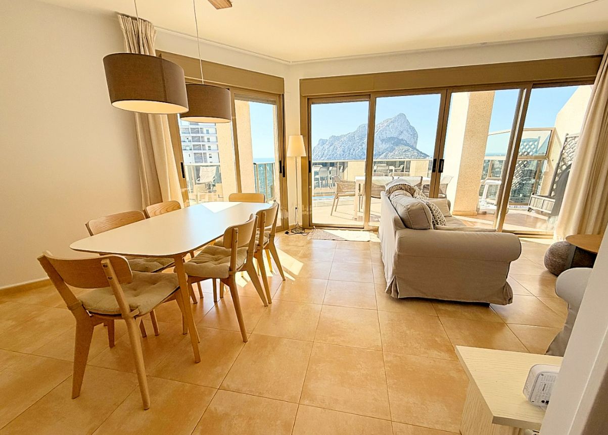 Impressive Penthouse on One Floor with 240° Sea Views – A Truly Unique Property in Calpe