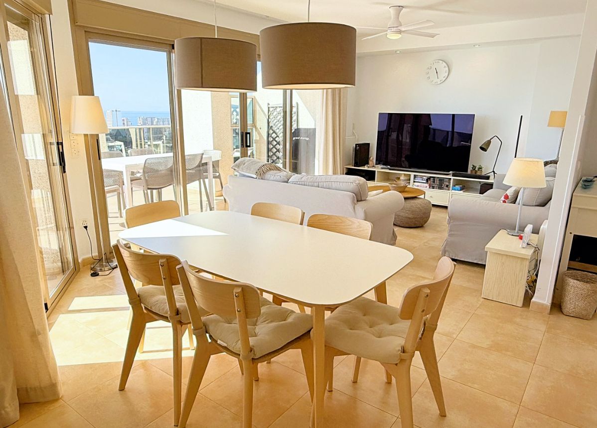 Impressive Penthouse on One Floor with 240° Sea Views – A Truly Unique Property in Calpe