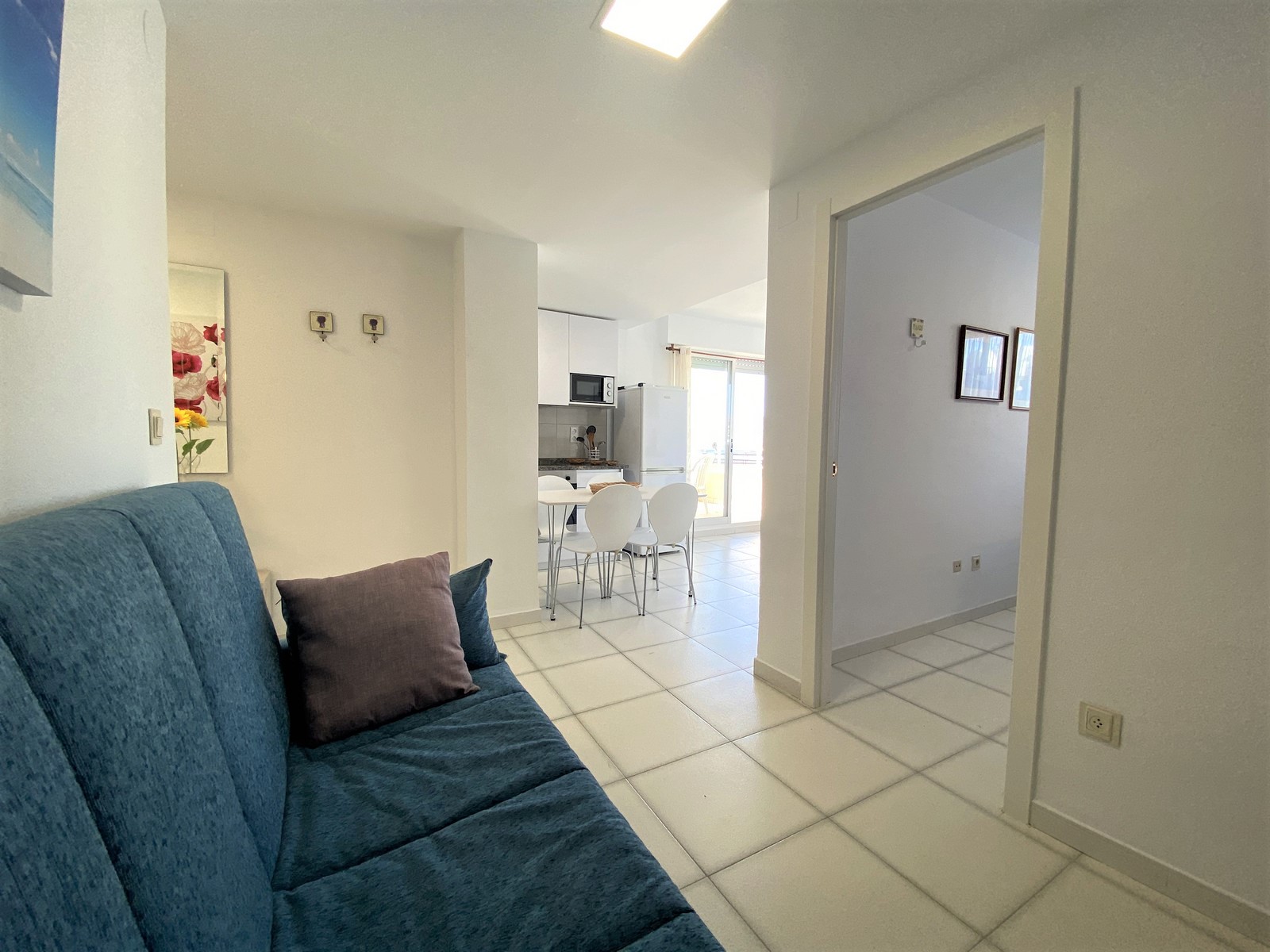 1ST LINE APARTMENT WITH PARKING AND BEAUTIFUL VIEWS IN CALPE