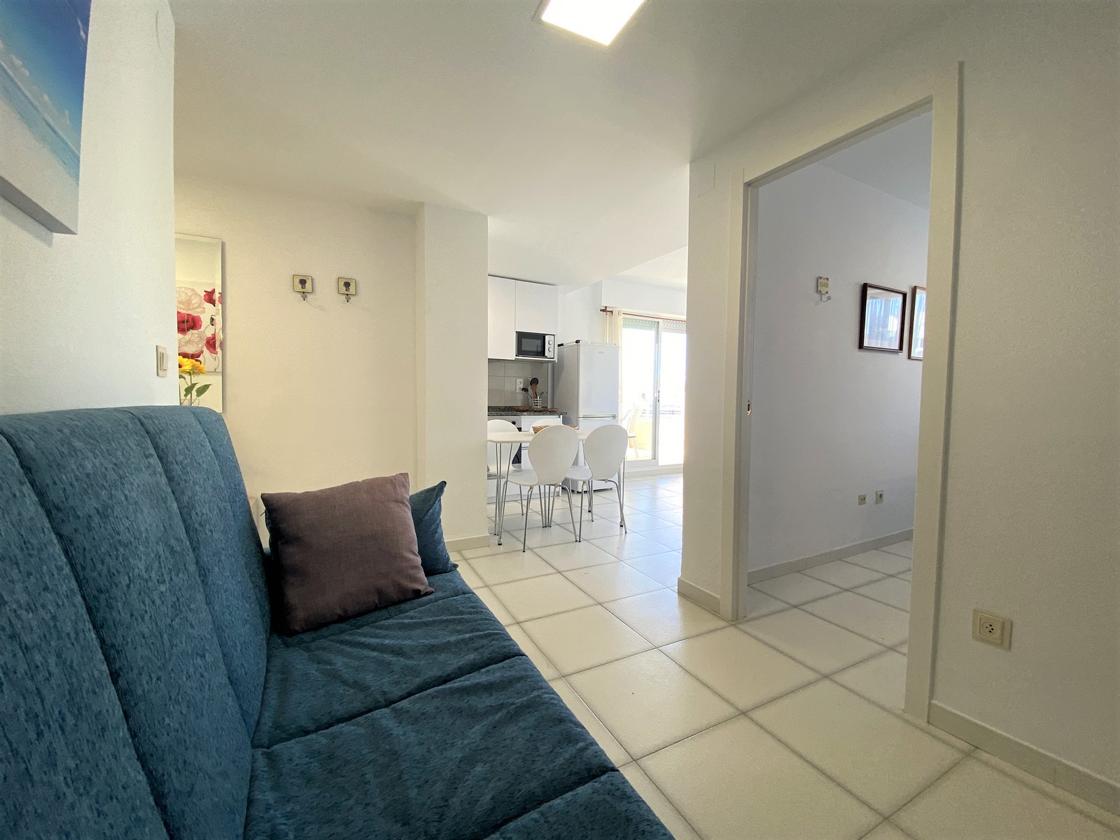 1ST LINE APARTMENT WITH PARKING AND BEAUTIFUL VIEWS IN CALPE