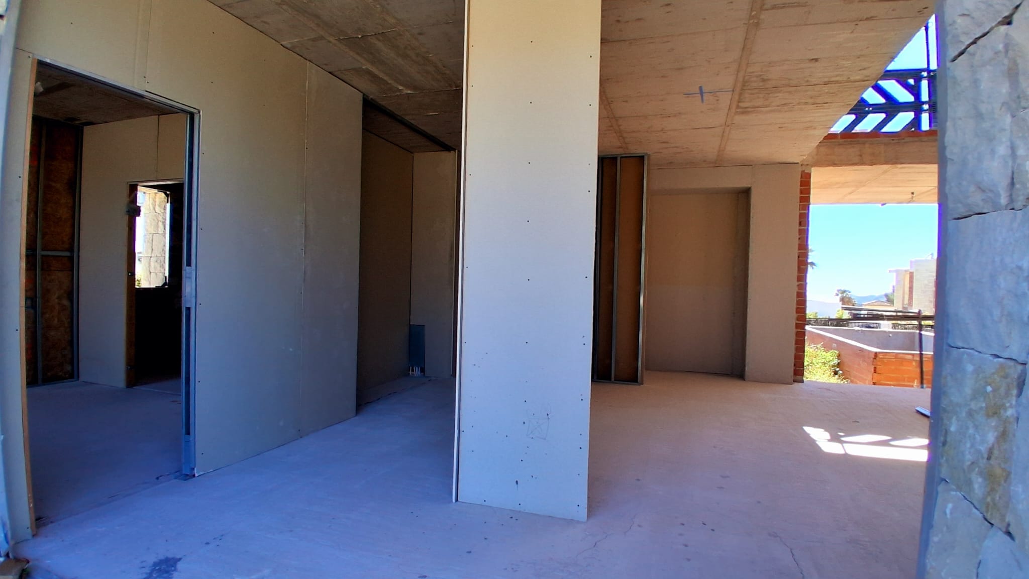 Villa under construction near the beaches of Altea and Albir.