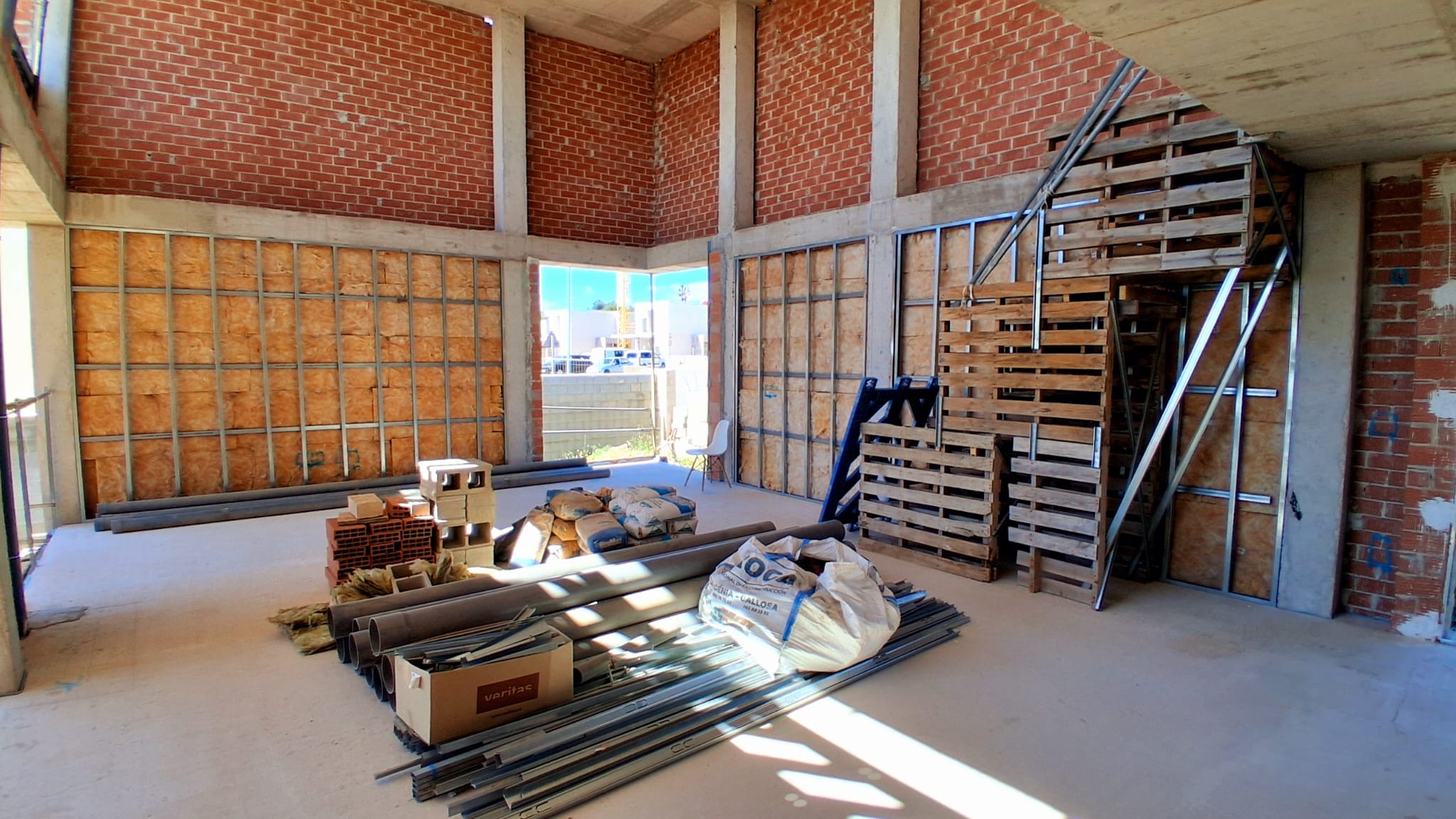 Villa under construction near the beaches of Altea and Albir.
