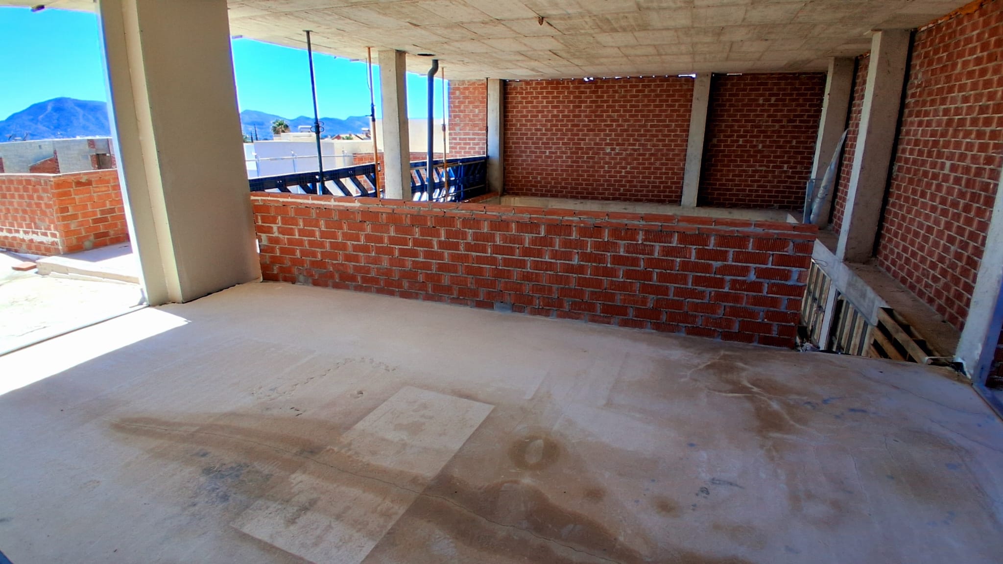 Villa under construction near the beaches of Altea and Albir.