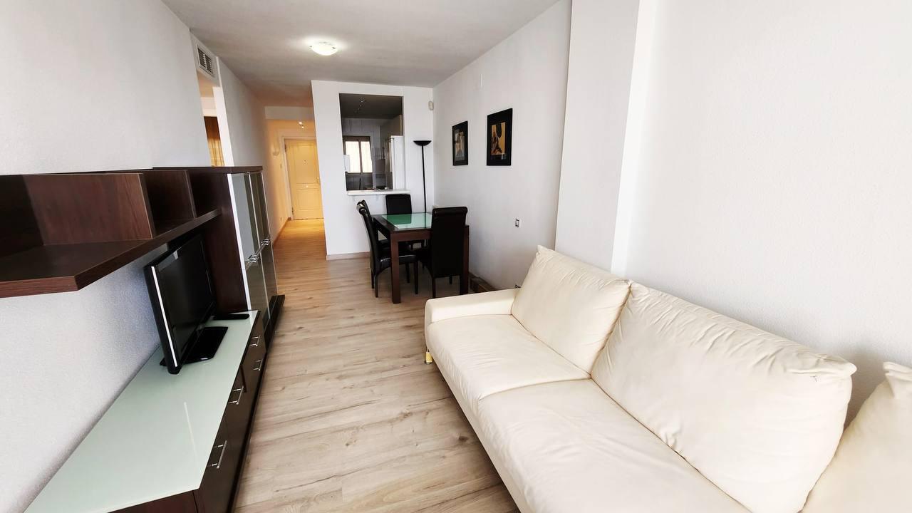 Apartment in Benidorm, with a terrace offering scenic views of the sea.