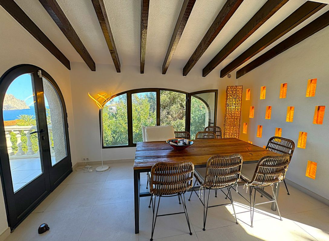 CHALET WITH BEAUTIFUL SEA VIEWS IN CALPE