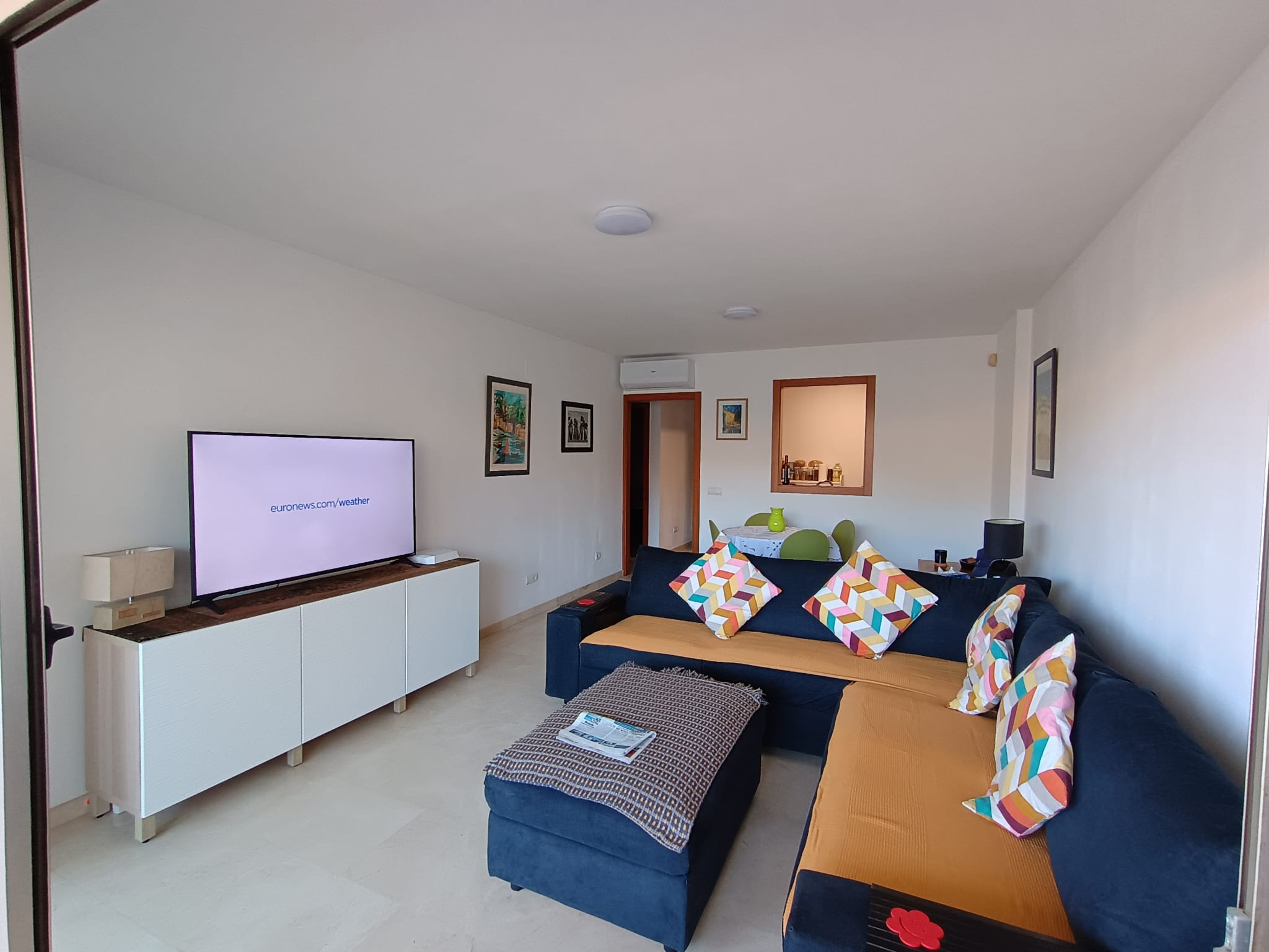 Spacious penthouse apartment in center Albir