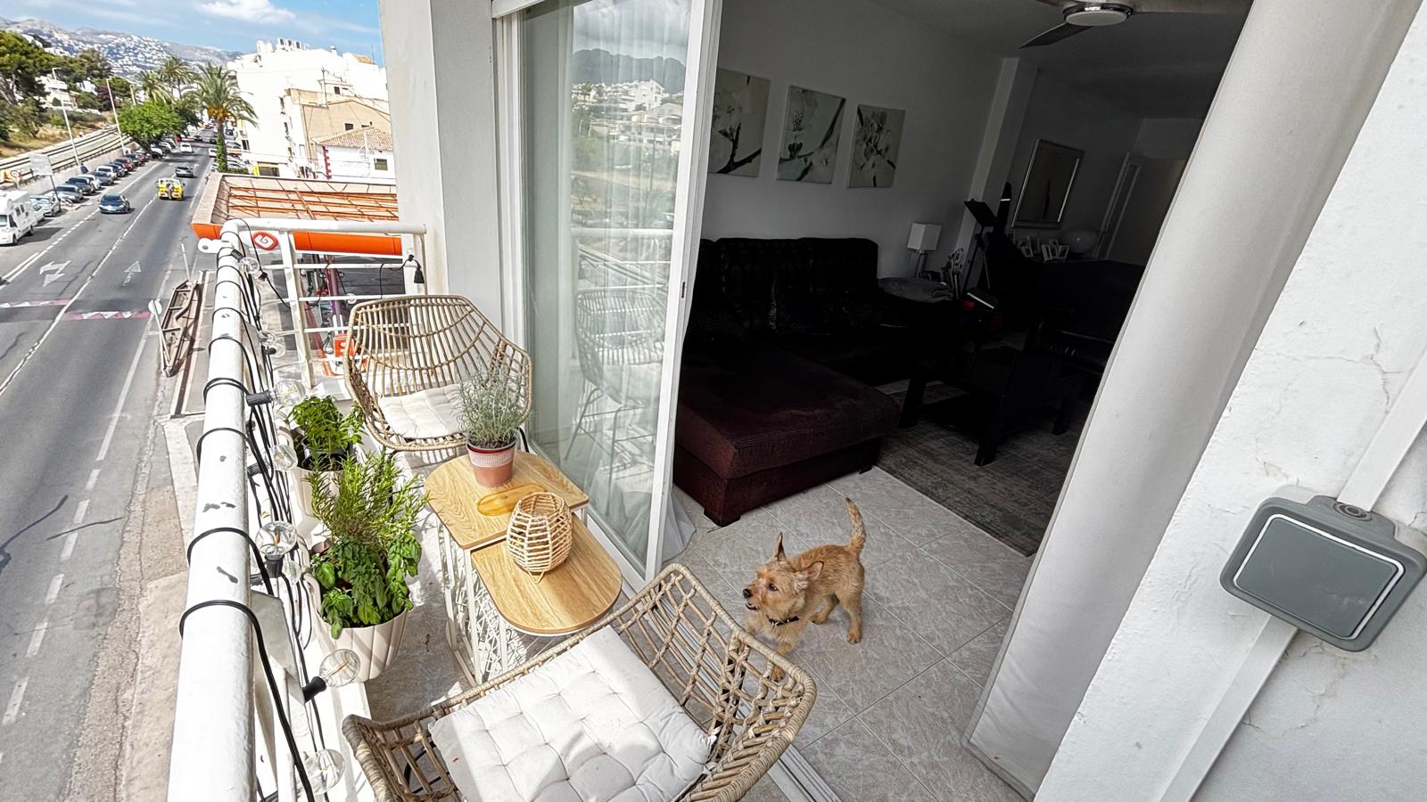 Spacious apartment in Altea, next to the promenade.