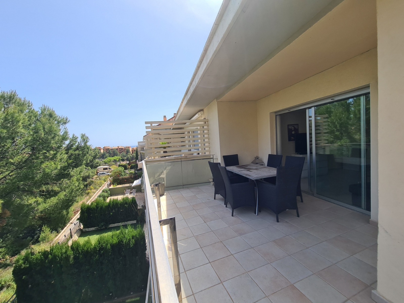 Fantastic renovated apartment with big terras and nice view