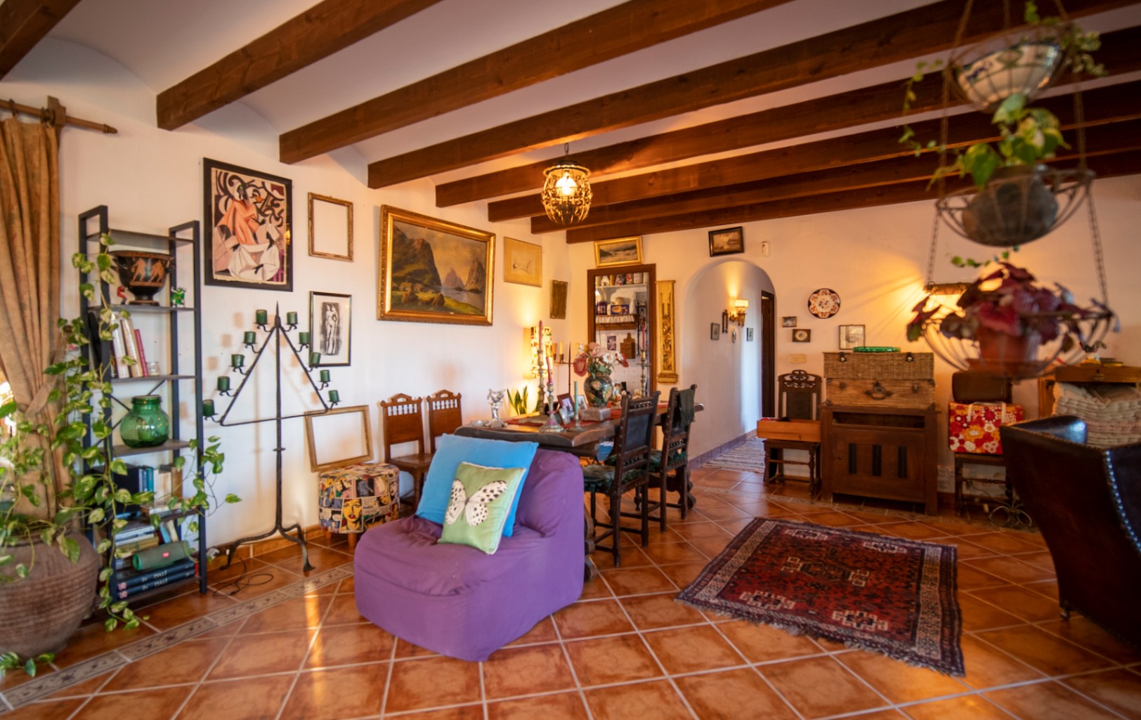 Old Spanish style villa with great potential.