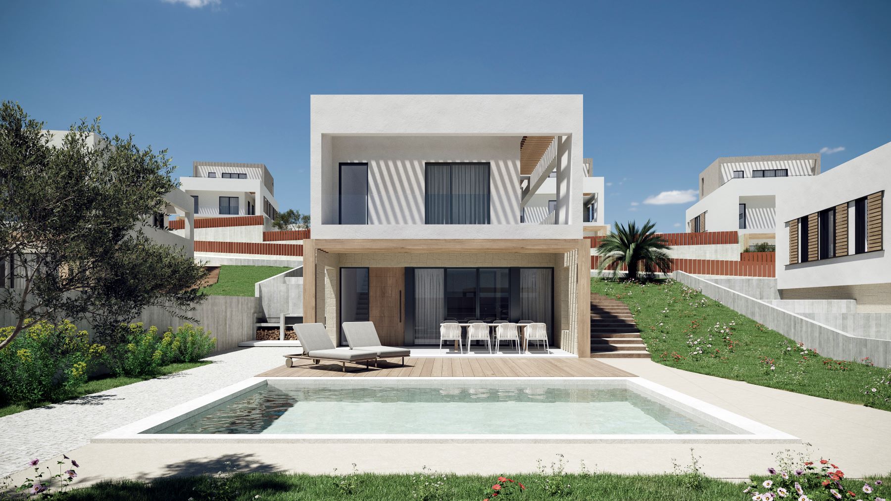 6 villa's on large plots in Finestrat