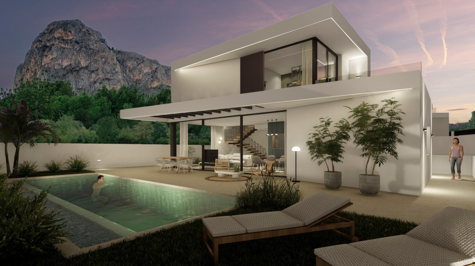 46 magnificent independent villas in Polop