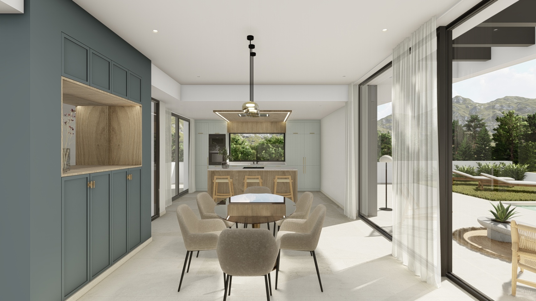 46 magnificent independent villas in Polop