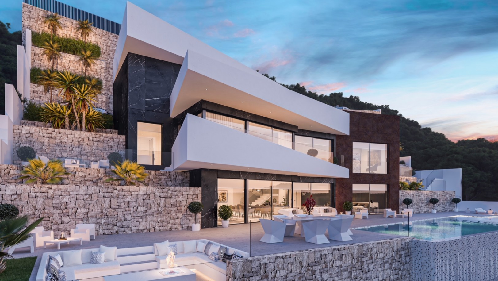 New Project for luxury villa in Benissa with stunning views