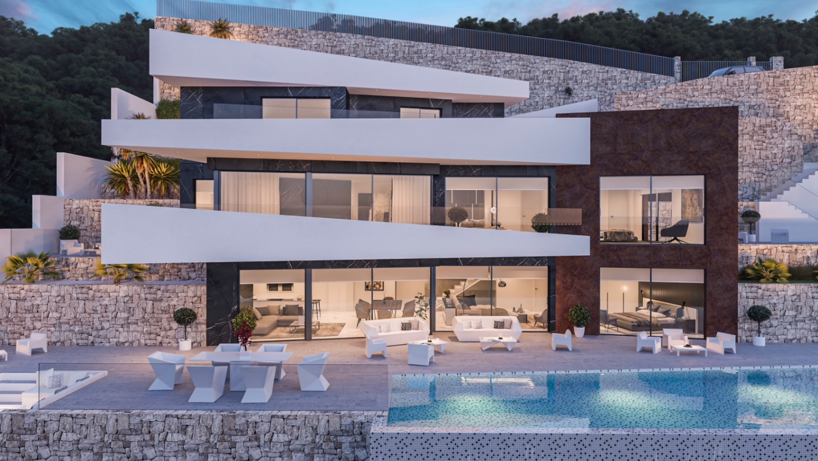 New Project for luxury villa in Benissa with stunning views
