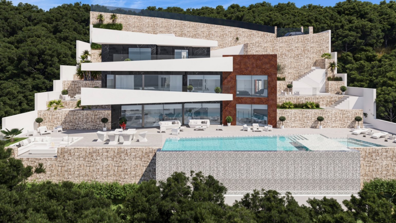 New Project for luxury villa in Benissa with stunning views