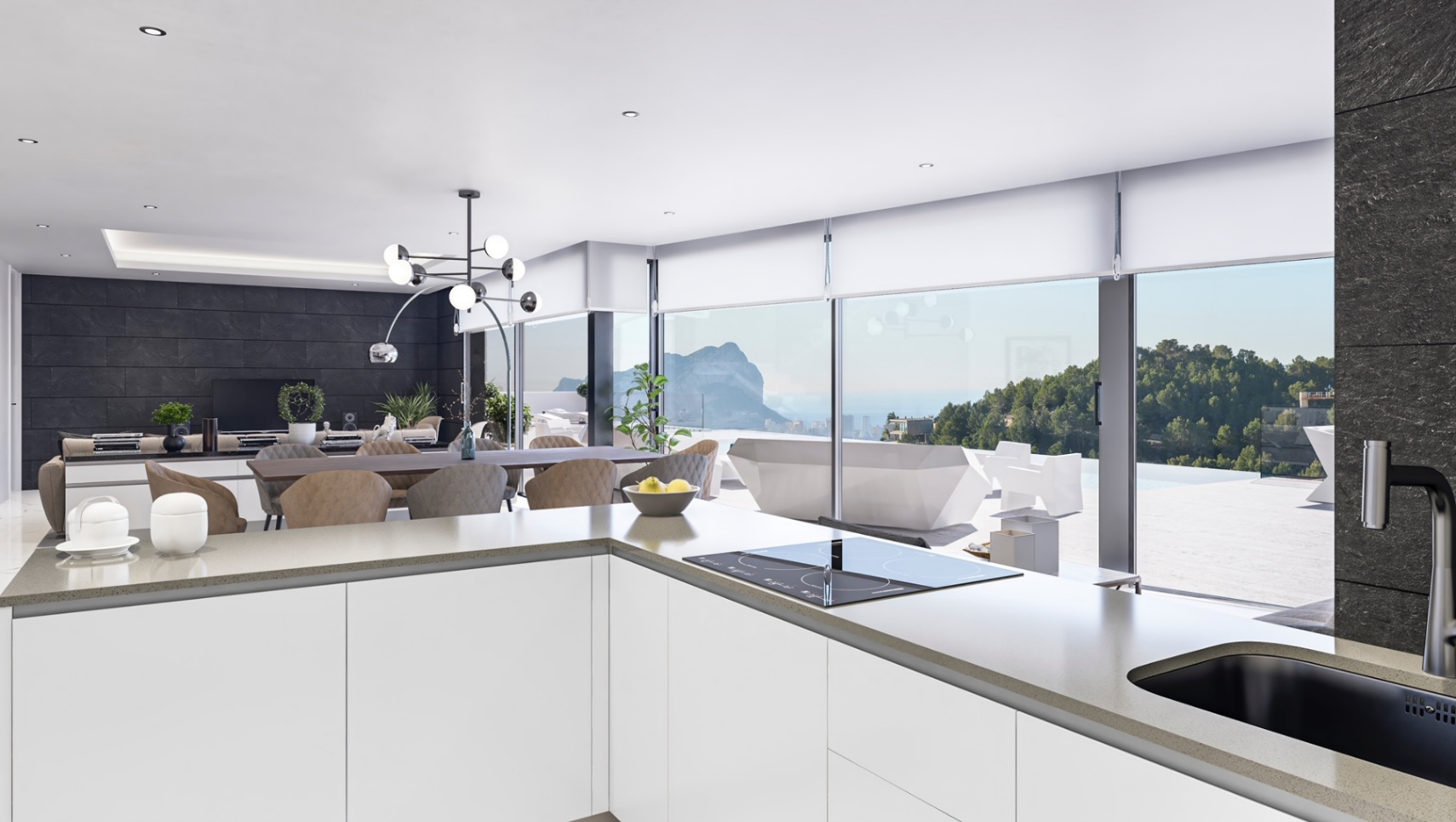 New Project for luxury villa in Benissa with stunning views
