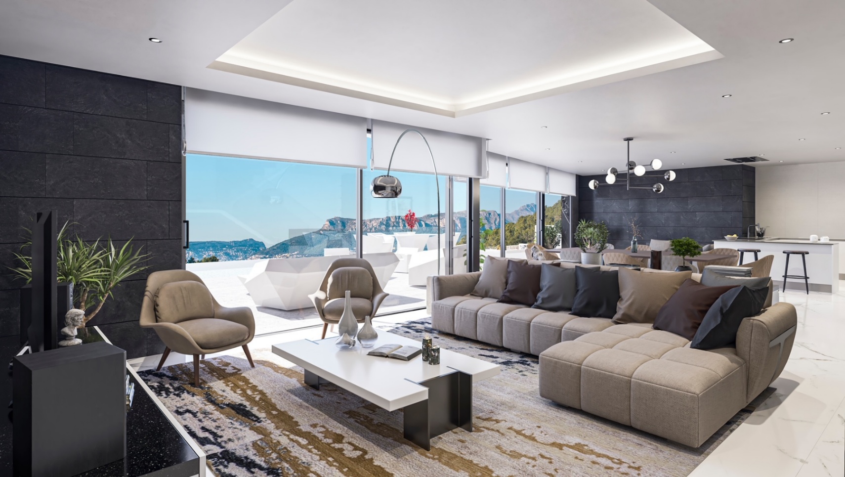 New Project for luxury villa in Benissa with stunning views