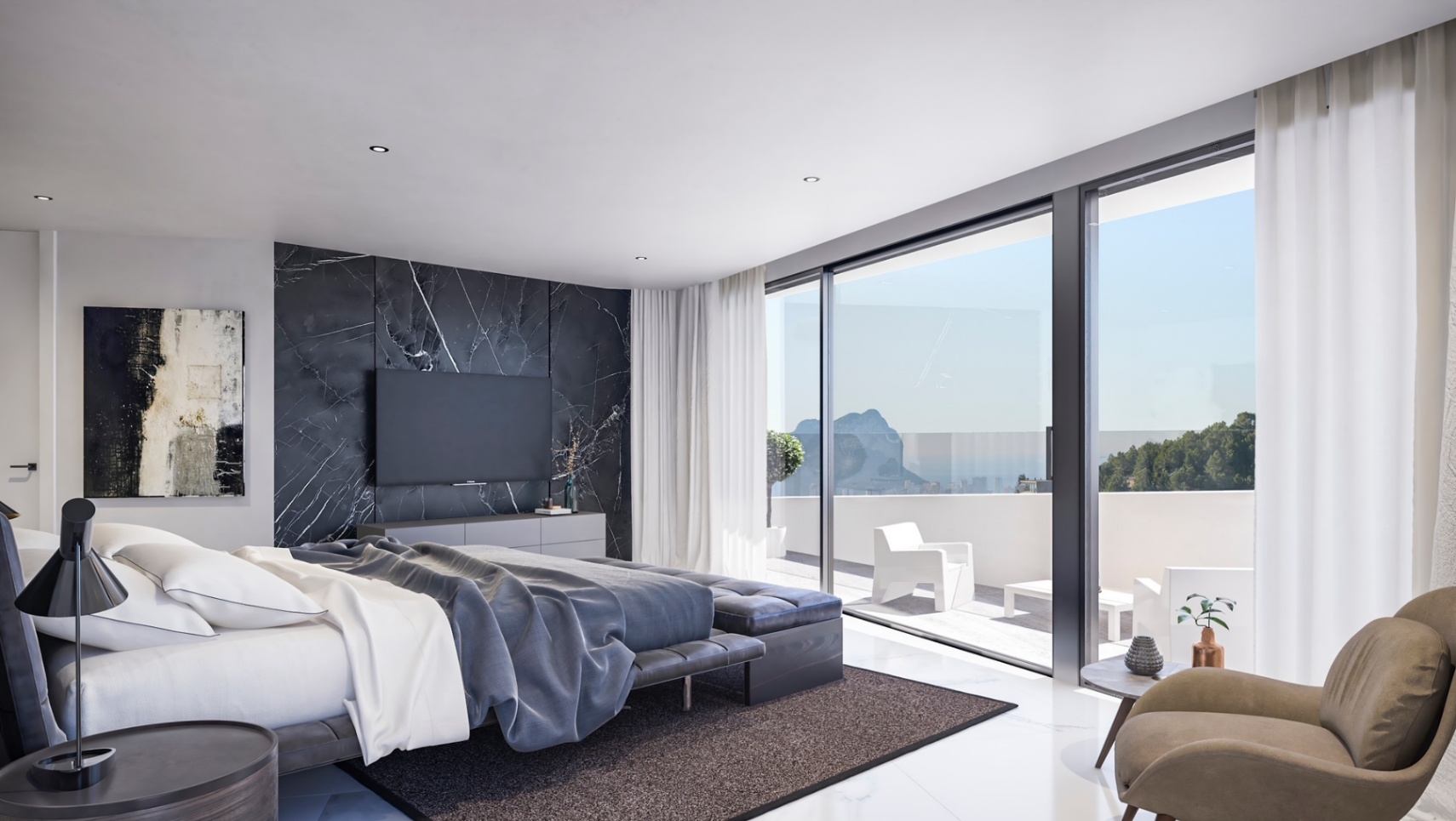 New Project for luxury villa in Benissa with stunning views