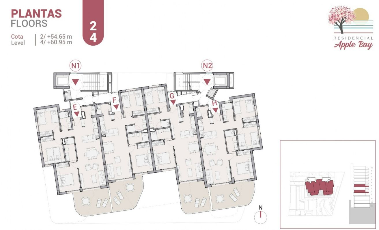 Wonderful new build apartments in Calpe