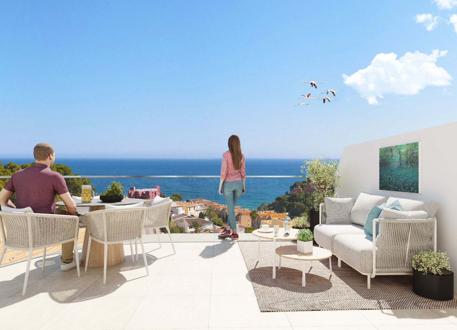 Wonderful new build apartments in Calpe