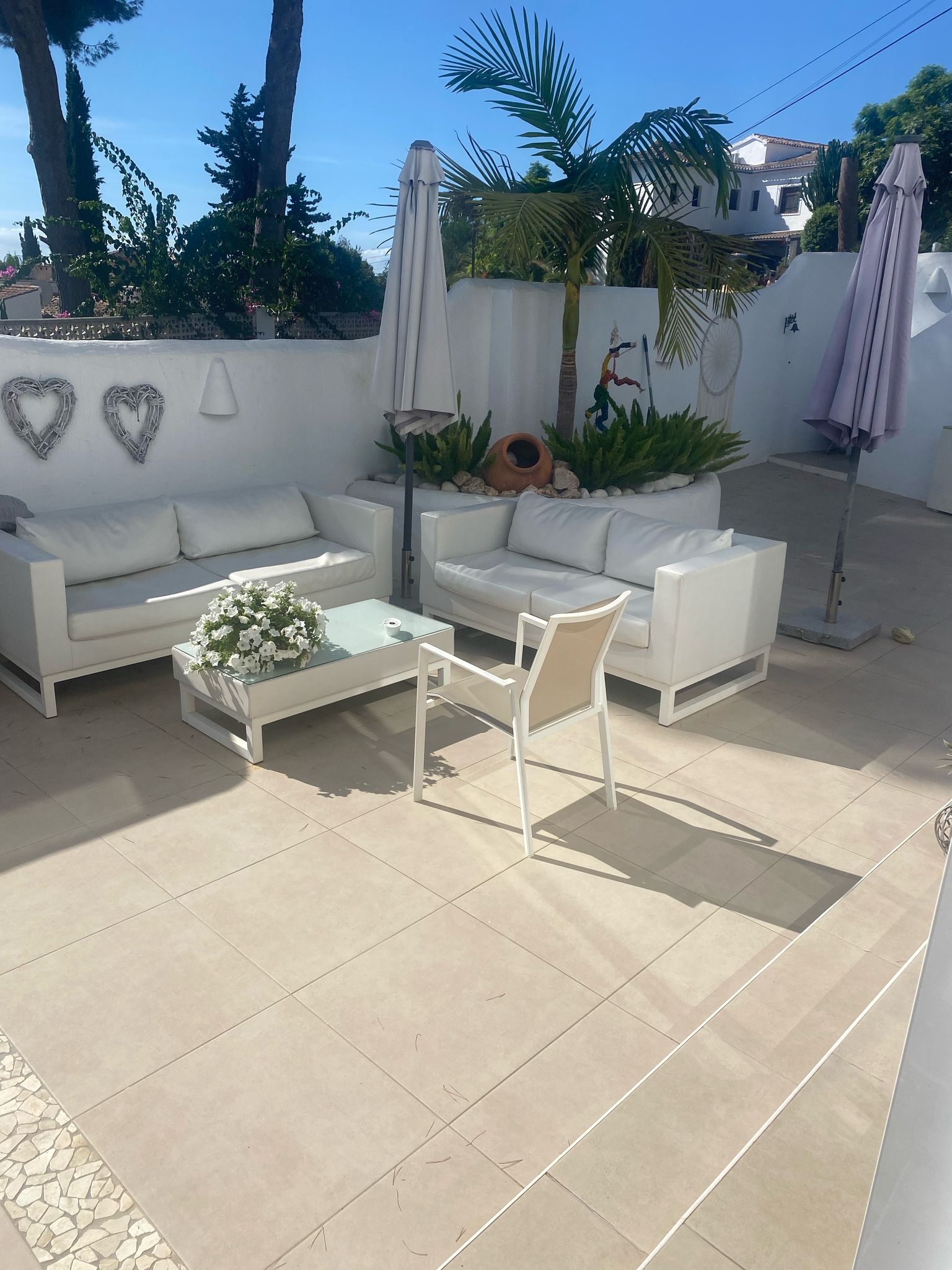 FANTASTIC IBIZA STYLE VILA WITH SEA VIEWS IN THE HEART OF MORAIRA