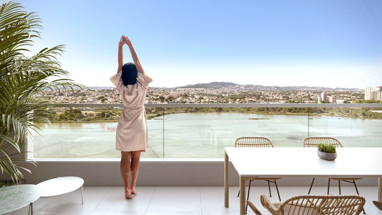 Spectacular penthouse in Calpe beach !