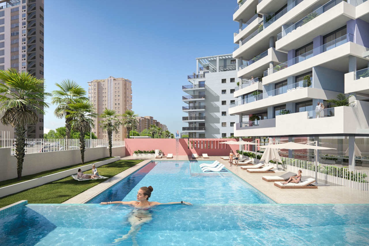 Spectaculair penthouse in Calpe strand!